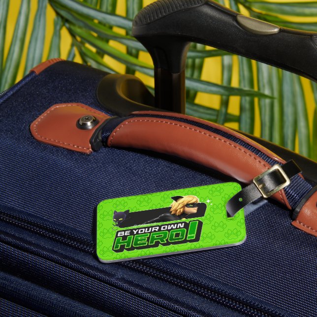 Étiquette À Bagage Cat Noir | Soyez votre propre héros (Insitu Rectoal 3)