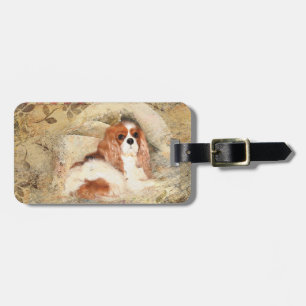 Étiquette À Bagage Cavalier King Charles Spaniel