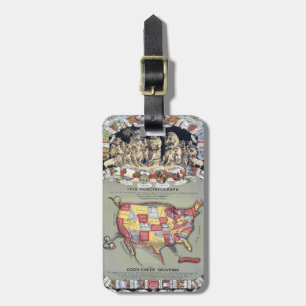 Étiquette À Bagage CE PORCINÉOGRAPHE, c1876