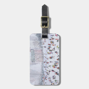 Étiquette À Bagage Central Park New York 1994 de piste de patinage