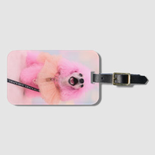 Étiquette À Bagage C'est chaud, c'est rose, affiche rétro kawaii Pood