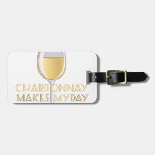 Étiquette À Bagage Chardonnay