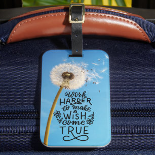 Étiquette À Bagage Chaser de rêve motivationnel