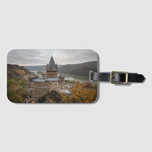 Étiquette À Bagage Château de Stahleck Bacharach Allemagne (Devant Horizontal)