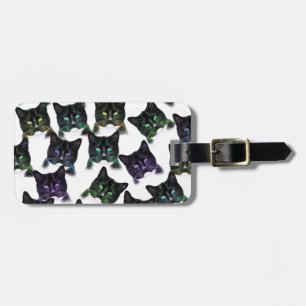 Étiquette À Bagage Chats cool