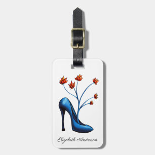 Étiquette À Bagage Chaussure Addict talons hauts Art Fashionista