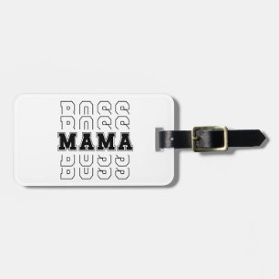 Étiquette À Bagage Chef de maman