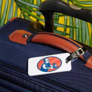 Étiquette À Bagage Chef Holding Money Bag Restaurant Finance