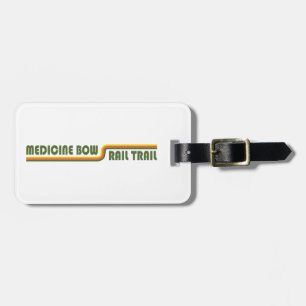 Étiquette À Bagage Chemin de fer Bow de médecine Wyoming