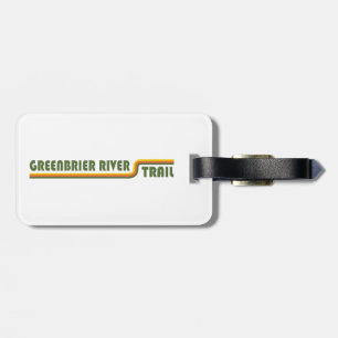 Étiquette À Bagage Chemin de la rivière Greenbrier