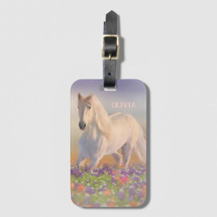 Étiquette À Bagage Cheval de rêve