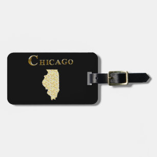 ÉTIQUETTE À BAGAGE CHICAGO
