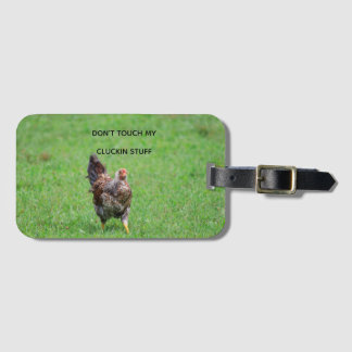 Étiquette À Bagage Chicken Luggage Tag