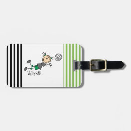 Étiquette À Bagage Chiffre T-shirts et cadeaux de bâton de volleyball