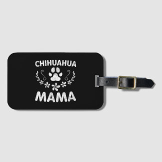 Étiquette À Bagage Chihuahua Mama