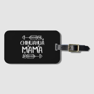 Étiquette À Bagage Chihuahua Mama