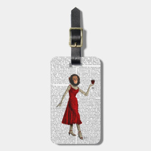 Étiquette À Bagage Chimau Au Vin