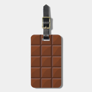 Étiquette À Bagage chocolat au lait