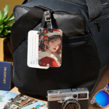 Christms Fantasy : Holiday Romance Luggage Tags 2