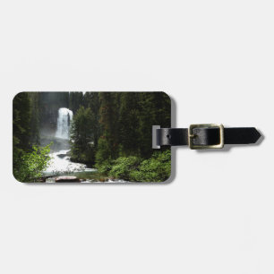 Étiquette À Bagage Chutes de Virginie au parc national Glacier