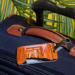 Étiquette À Bagage Cinquante nuances d'orange - Senbon Torii, Kyoto