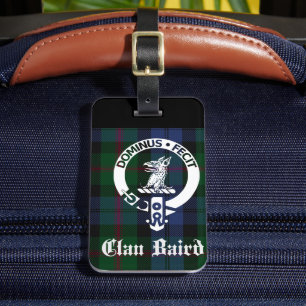 Étiquette À Bagage Clan Baird