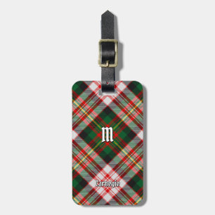 Étiquette À Bagage Clan Carnegie robe Tartan