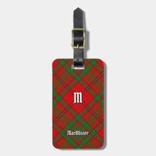 Étiquette À Bagage Clan MacAlister de Glenbarr Tartan