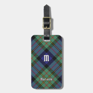 Étiquette À Bagage Clan MacLaren Tartan