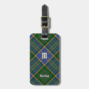 Étiquette À Bagage Clan MacMillan Chasse Tartan