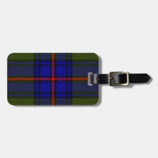 Étiquette À Bagage Clan Shaw de tartan