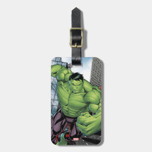 Étiquette À Bagage Classiques Avengers Hulk Charge