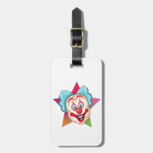 Étiquette À Bagage Clown