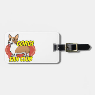 Étiquette À Bagage Club de fan de corgi