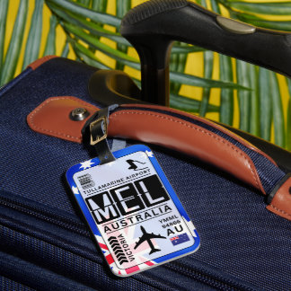 Étiquette À Bagage Code aéroport Melbourne MEL
