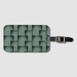 Étiquette À Bagage Coeurs de Nana (noir et gris)