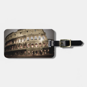 Étiquette À Bagage Colisé classique