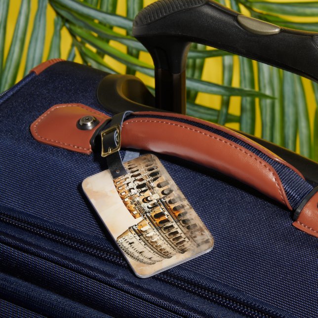 Étiquette À Bagage Colisée (Insitu Rectoal 1)