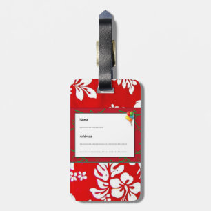 ÉTIQUETTE À BAGAGE COLLECTION D'HAWAÏ ALOHA
