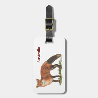 Étiquette À Bagage Collection Fox Luggage Tag