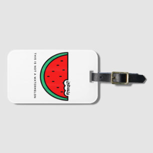 Étiquette À Bagage Collection Palestine 'This is not a Watermelon'