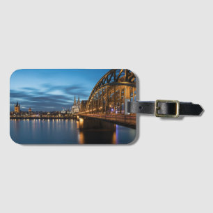 Étiquette À Bagage Cologne Allemagne