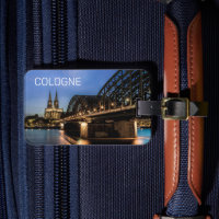 Cologne Cityscape Allemagne Dom Souvenir de nuit
