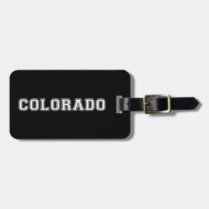 Étiquette À Bagage Colorado
