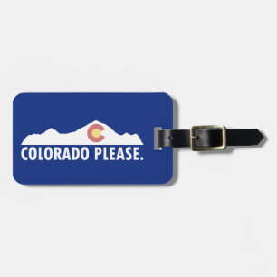 Étiquette À Bagage Colorado please