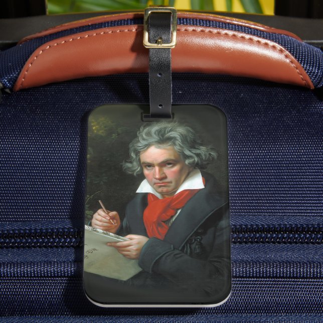 Étiquette À Bagage Compositeur de musique classique Ludwig van Beetho (Insitu Rectoal 2)