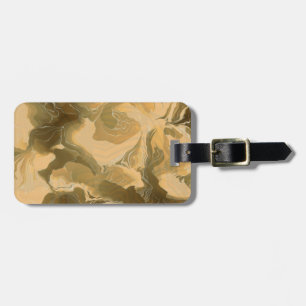 Étiquette À Bagage Conception de Camo de désert