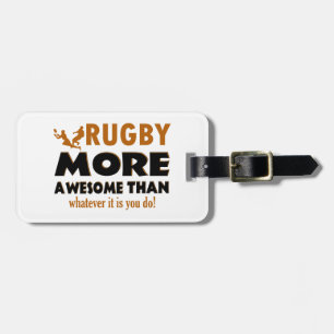 Étiquette À Bagage Conceptions de rugby