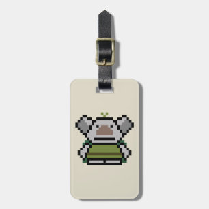 Étiquette À Bagage Congelé   Troll 8 bits