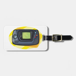 Étiquette À Bagage Console de jeu portable rétro des années 90 pour j
